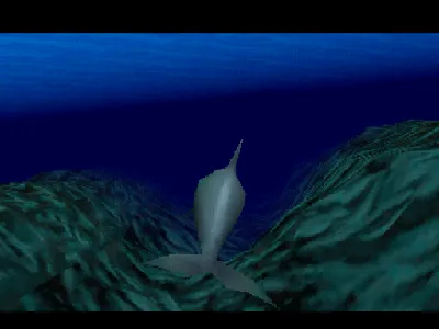 Fluid gameplay screenshot on PS1
