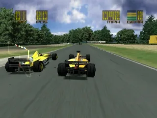 Formula One 2000 gameplay screenshot on PS1