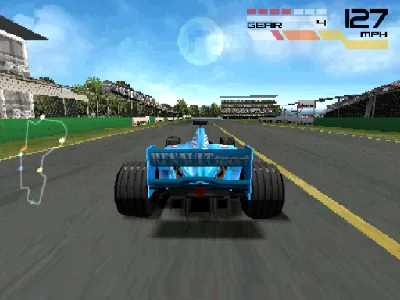 Formula One 2001 gameplay screenshot on PS1