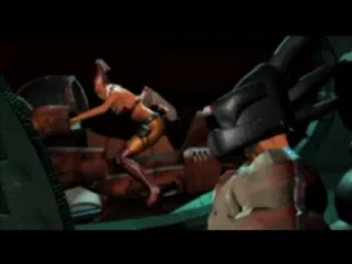 Forsaken gameplay screenshot on PS1