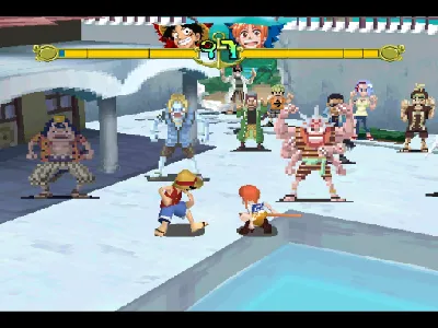 From TV Animation - One Piece: Grand Battle! gameplay screenshot on PS1