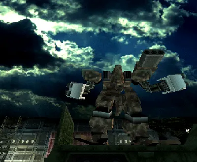 Front Mission 2 gameplay screenshot on PS1