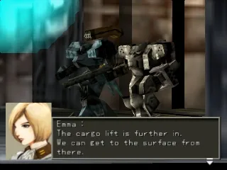 Front Mission 3 gameplay screenshot on PS1