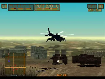 Front Mission Alternative gameplay screenshot on PS1