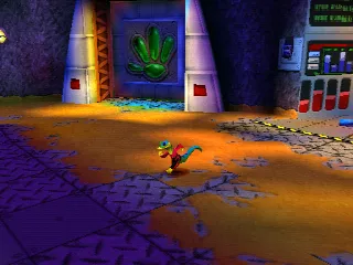 Gex 3: Deep Cover Gecko gameplay screenshot on PS1