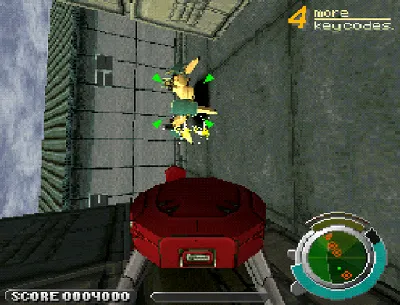 Ghost in the Shell gameplay screenshot on PS1