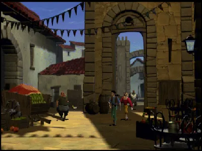 Gold and Glory: The Road to El Dorado gameplay screenshot on PS1