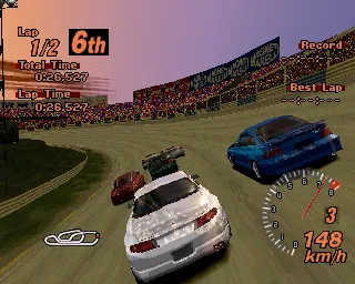 Gran Turismo 2 gameplay screenshot on PS1