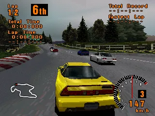 Gran Turismo gameplay screenshot on PS1