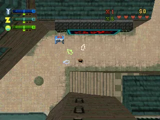 Grand Theft Auto 2 gameplay screenshot on PS1