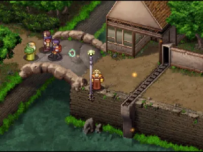 Growlanser gameplay screenshot on PS1