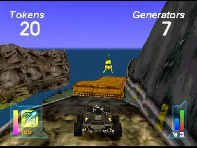 Grudge Warriors gameplay screenshot on PS1
