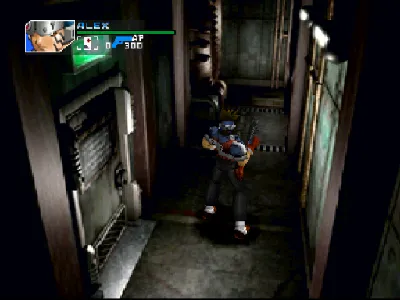 Hard Edge gameplay screenshot on PS1