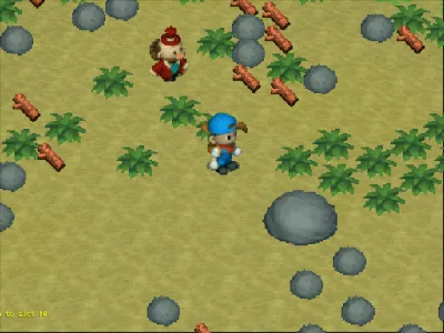 Harvest Moon: Back to Nature gameplay screenshot on PS1