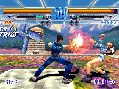 Heaven's Gate gameplay screenshot on PS1