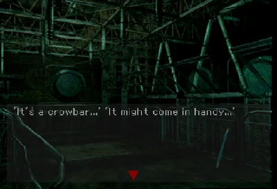 Hellnight gameplay screenshot on PS1