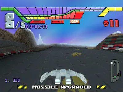 Hi-Octane gameplay screenshot on PS1