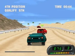 Hooters Road Trip gameplay screenshot on PS1