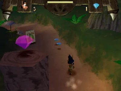Hugo: The Quest for the Sunstones gameplay screenshot on PS1