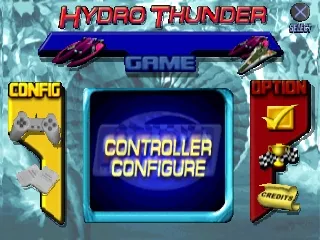 Hydro Thunder gameplay screenshot on PS1