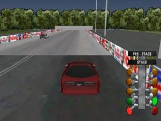IHRA Drag Racing gameplay screenshot on PS1