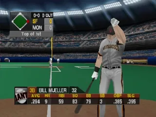 Interplay Sports Baseball Edition 2000 gameplay screenshot on PS1
