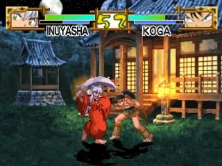 Inuyasha: A Feudal Fairy Tale gameplay screenshot on PS1
