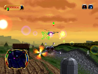 Invasion from Beyond gameplay screenshot on PS1