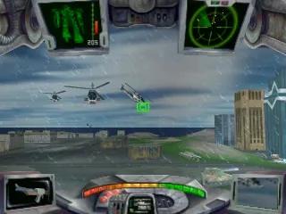 Iron Soldier 3 gameplay screenshot on PS1