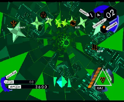 IS – internal section gameplay screenshot on PS1