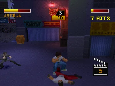 Jackie Chan Stuntmaster gameplay screenshot on PS1