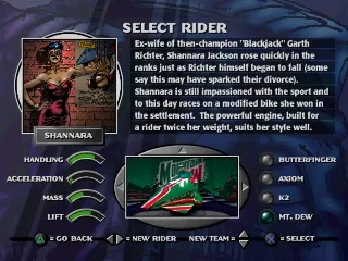 Jet Moto gameplay screenshot on PS1