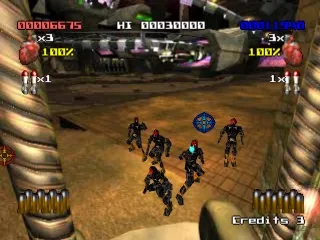 Judge Dredd gameplay screenshot on PS1