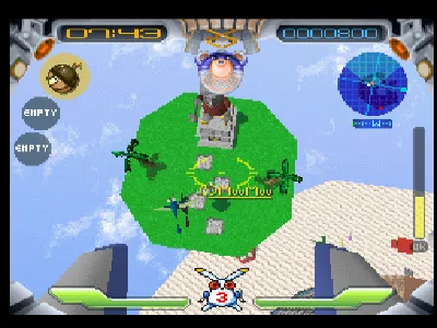 Jumping Flash! 2 gameplay screenshot on PS1
