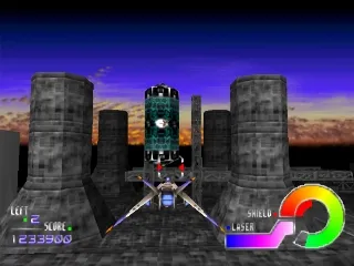 Jupiter Strike gameplay screenshot on PS1