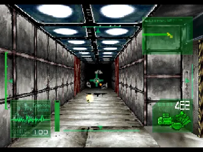 Kileak: The DNA Imperative gameplay screenshot on PS1