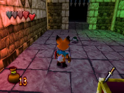 Kingsley's Adventure gameplay screenshot on PS1