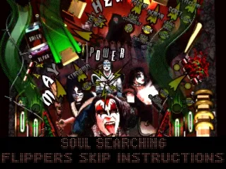 Kiss Pinball gameplay screenshot on PS1