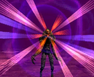 Koudelka gameplay screenshot on PS1