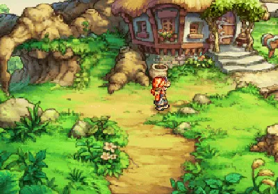 Legend of Mana gameplay screenshot on PS1