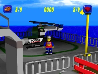 LEGO Island 2: The Brickster's Revenge gameplay screenshot on PS1