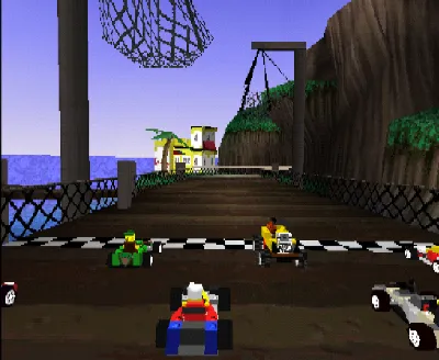 Lego Racers gameplay screenshot on PS1
