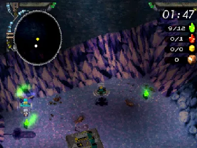 Lego Rock Raiders gameplay screenshot on PS1