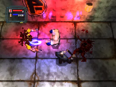 Loaded gameplay screenshot on PS1