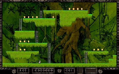 Lode Runner gameplay screenshot on PS1
