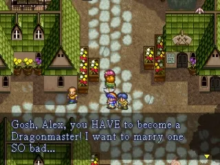 Lunar: Silver Star Story Complete gameplay screenshot on PS1