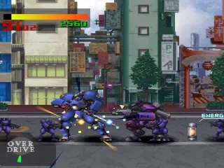 Mad Stalker: Full Metal Force gameplay screenshot on PS1
