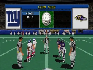 Madden NFL 2002 gameplay screenshot on PS1