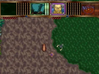 Magic: The Gathering - Battlemage gameplay screenshot on PS1