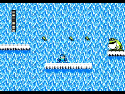 Mega Man 2 gameplay screenshot on PS1